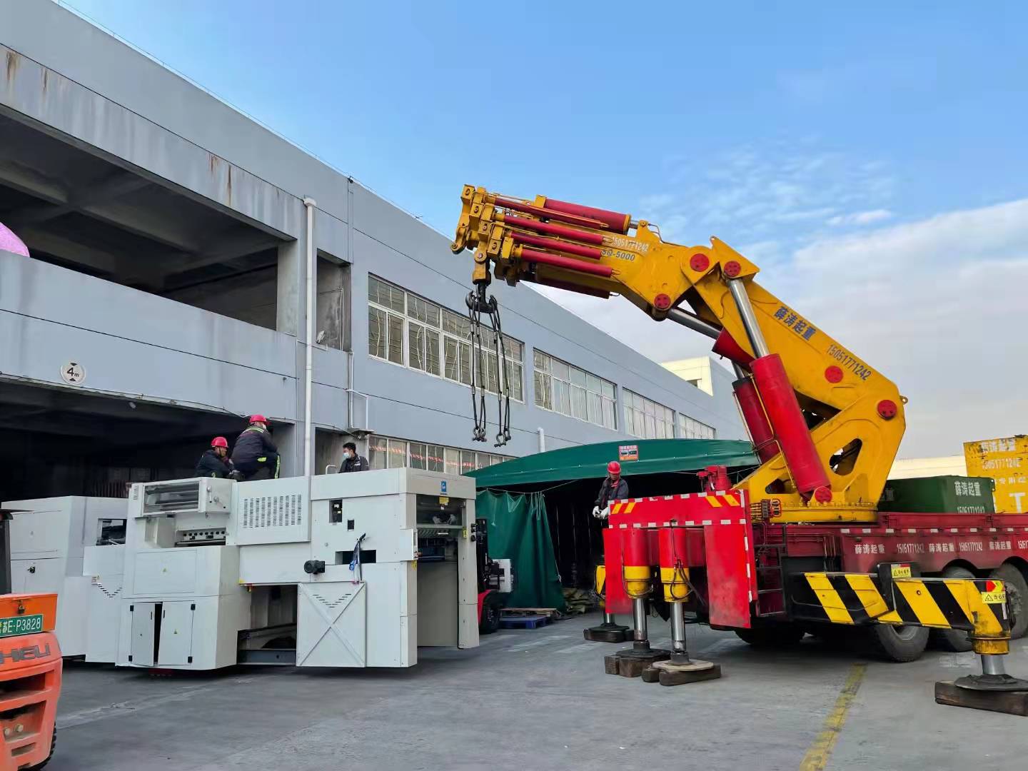 蘇州園區(qū)設(shè)備起重吊裝